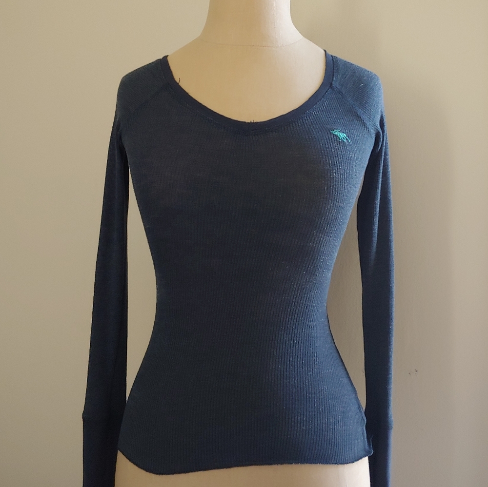 *Sold*  Long sleeve waffle top